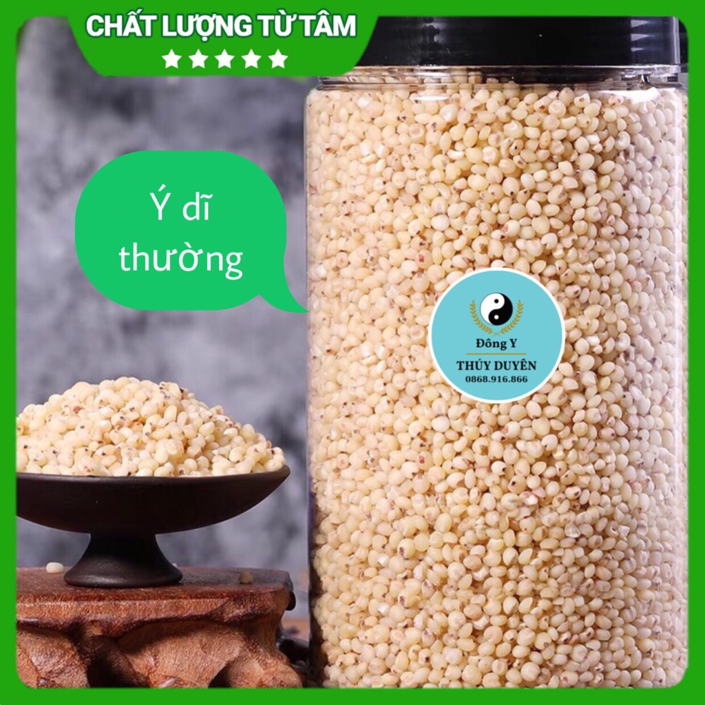 Ý Dĩ Nếp 1kg (Hàng chất lượng loại 1) - Hạt Bo bo