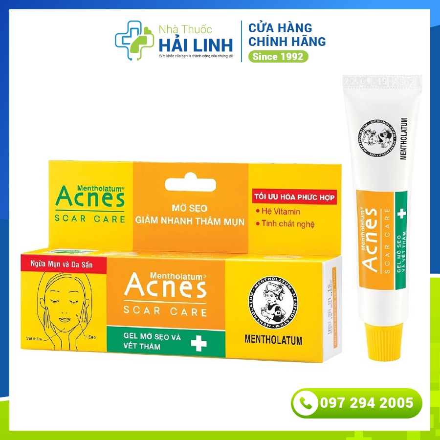 Acnes Scar Care Gel mờ vết thâm và liền sẹo 12g