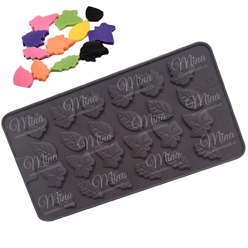 Khuôn Silicone hình Lá Cây