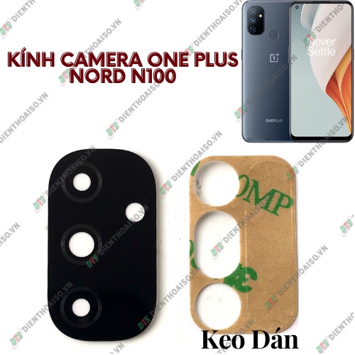 Mặt kính camera oneplus nord 100 có sẵn keo dán