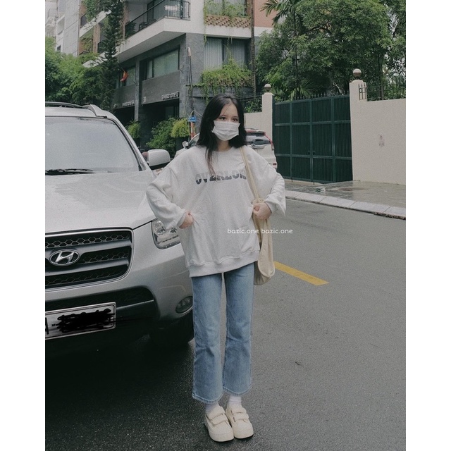 Áo nỉ cổ tròn OVER TT