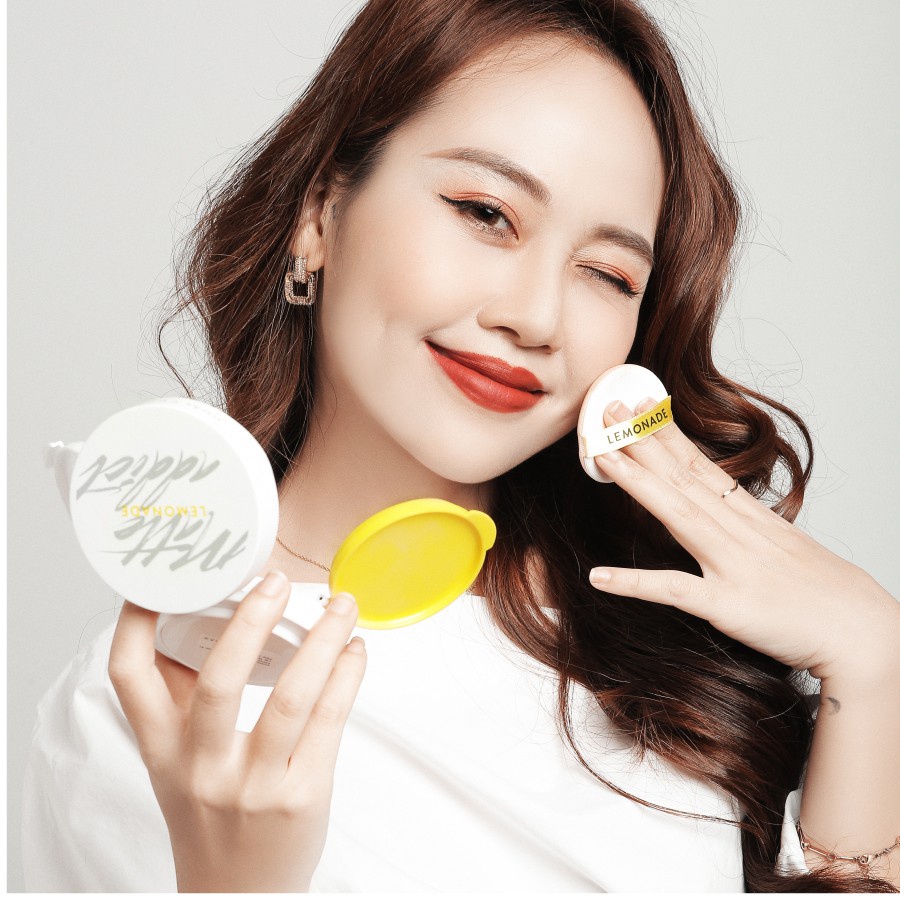 PHẤN NƯỚC KIỀM DẦU 2 CÔNG DỤNG LEMONADE MATTE ADDICT DUAL CUSHSION HÀN QUỐC 14G