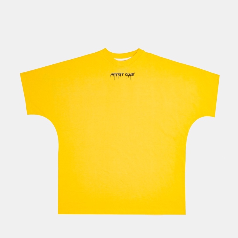 Áo Thun T-shirt Unisex Oversized Tay Ngắn Oversize Local Brand Artist Club OVERSIZED màu Vàng