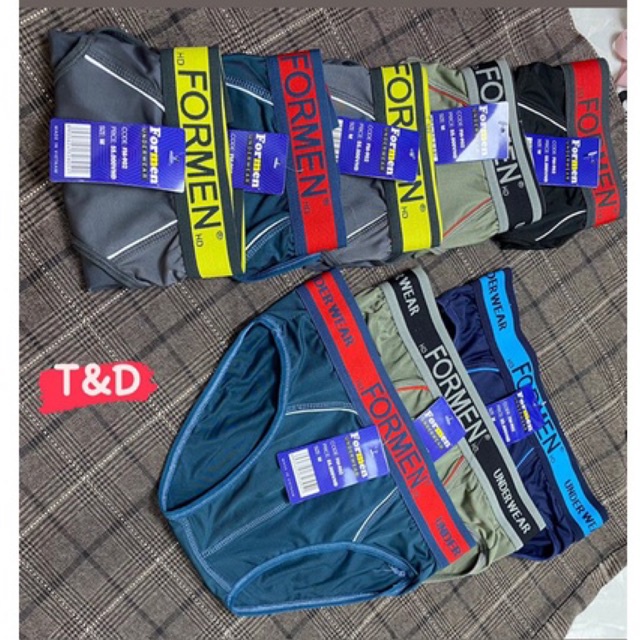 Quần Sịp Nam Formen Vải Thun Lạnh Co Giãn 4 Chiều Vải Siêu Đẹp Chất Lượng Tốt M02 Ảnh Shop Tự Chụp -T&D