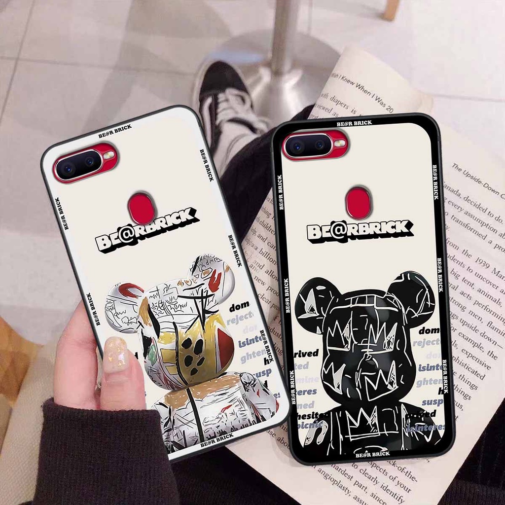 Ốp Oppo A5s / A7 / F9 / A12 be@r brick, thể thao, ốp lưng thời trang cao cấp