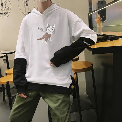 Áo hoodie cặp tay dài cotton sịn 100% co dãn 4 chiều(M1) | BigBuy360 - bigbuy360.vn