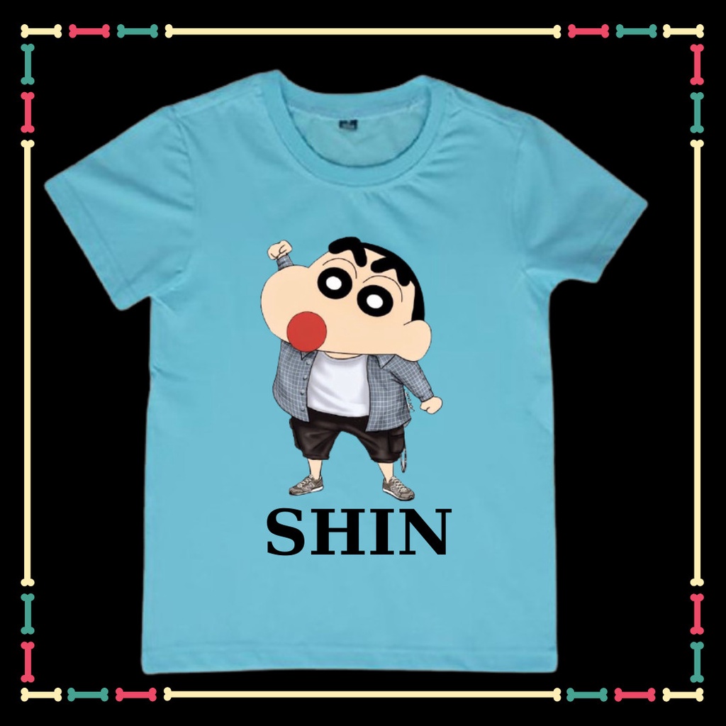 ÁO SHIN - CẬU BÉ BÚT CHÌ CHO BÉ TRAI, BÉ GÁI ( TỪ 10KG ĐẾN 90KG, ĐỦ SIZE ÁO)