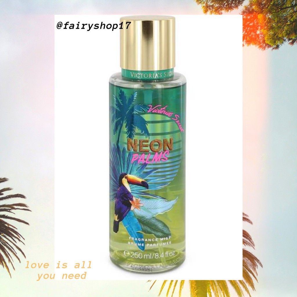 Xịt Thơm Body Victoria’s Secret Neon Palms Body Mist 250ml | Thế Giới Skin Care