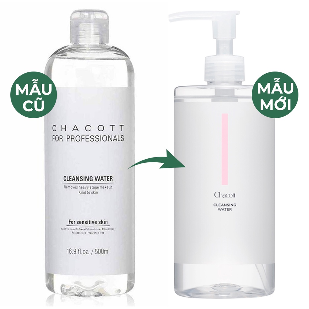 Nước tẩy trang Chacott For Professionals Nhật Bản 500ml