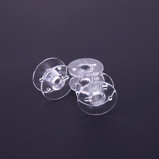 50pcs Universal Plastic Transparent Empty Bobbins Spool for Sewing Machine