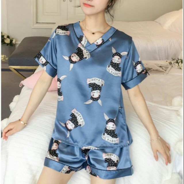 Bộ gấm lụa xanh hoạt hình live(130 250g) | BigBuy360 - bigbuy360.vn