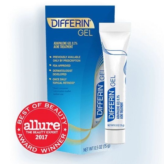 Gel giảm và ngăn ngừa mụn Differin gel 15g