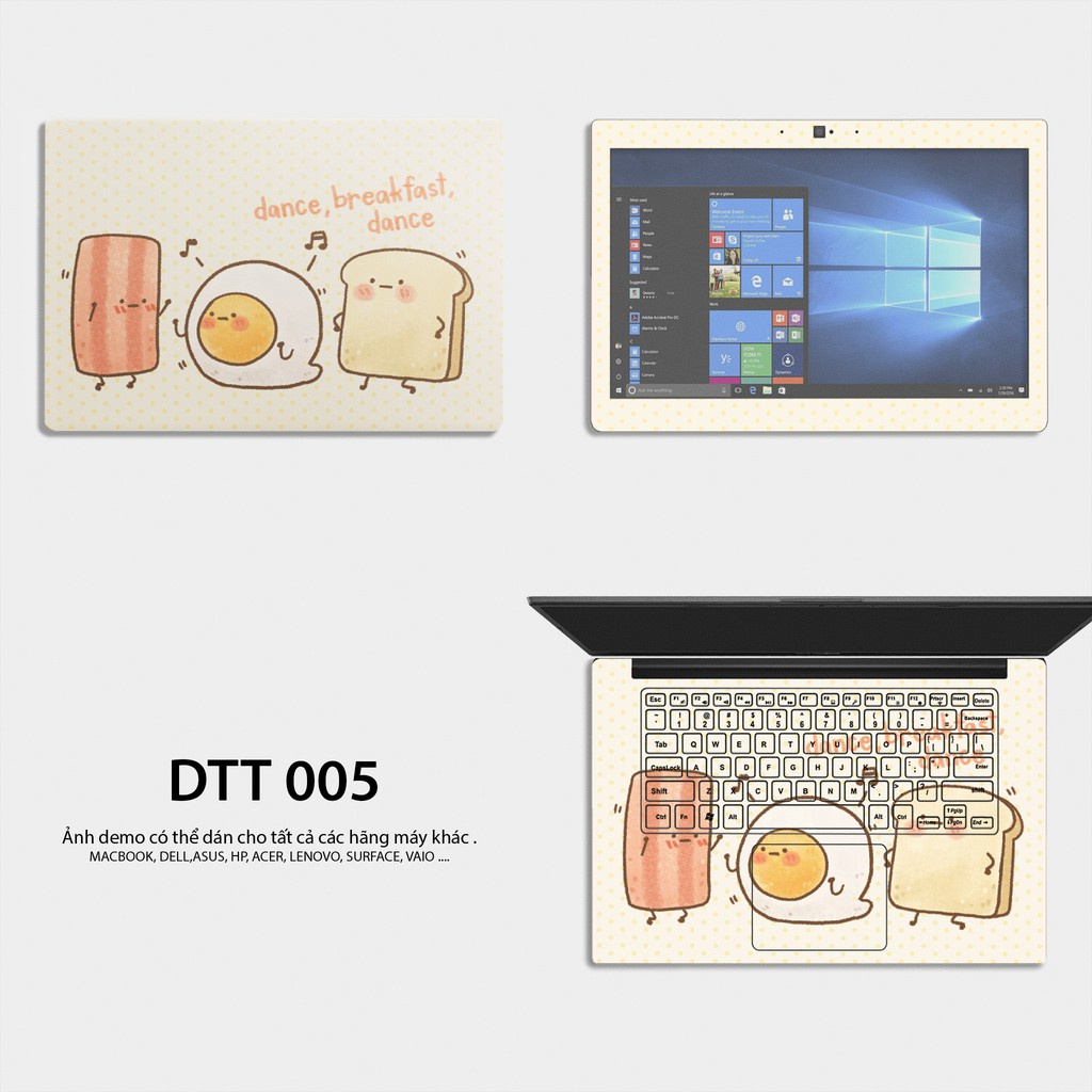Miếng Dán Skin Laptop - Decal Dán cho Dell, Hp, Asus, Lenovo, Acer, MSI, Surface,Vaio, Macbook 15 6 inch MD 303 LUXSKEEN