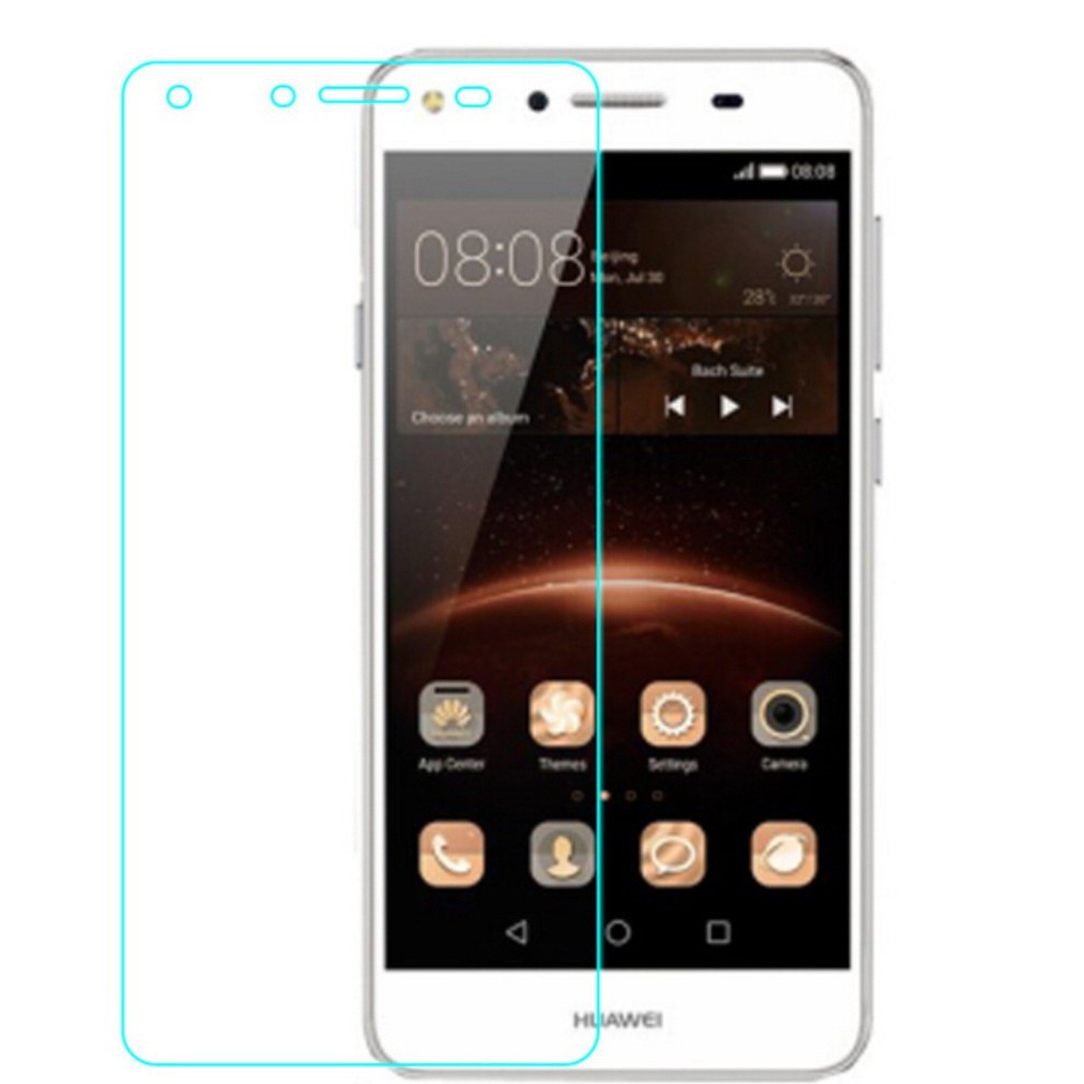 Huawei Y6ii - Kính cường lực phẳng dán màn hình điện thoại