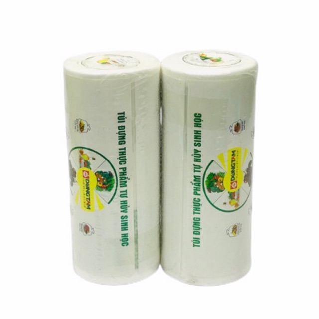Túi đựng thực phẩm rau củ quả 500g - tự huỷ sinh học 17cm*25cm*0,5kg