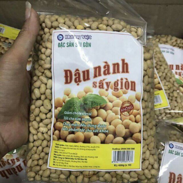 1/2kg đậu nành sấy giòn