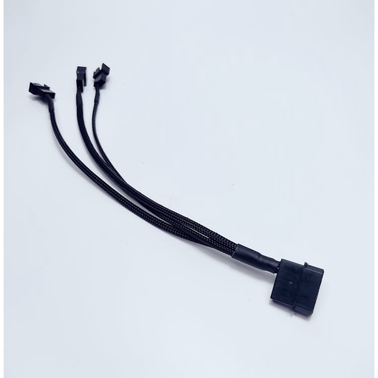 Dây Chia Chuyển Nguồn Chân Molex 4pin IDE Sang 3 Cổng 4pin PWM - Hàng New