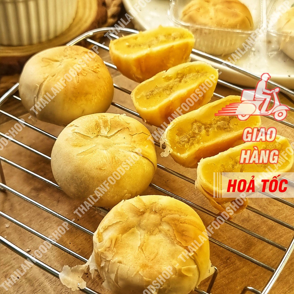 Bánh Pía Bảo Minh Chay - Gói 300gr (6 bánh)