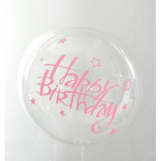 Bóng trong suốt galaxy size 18", size 24" trang trí tiệc, sinh nhật