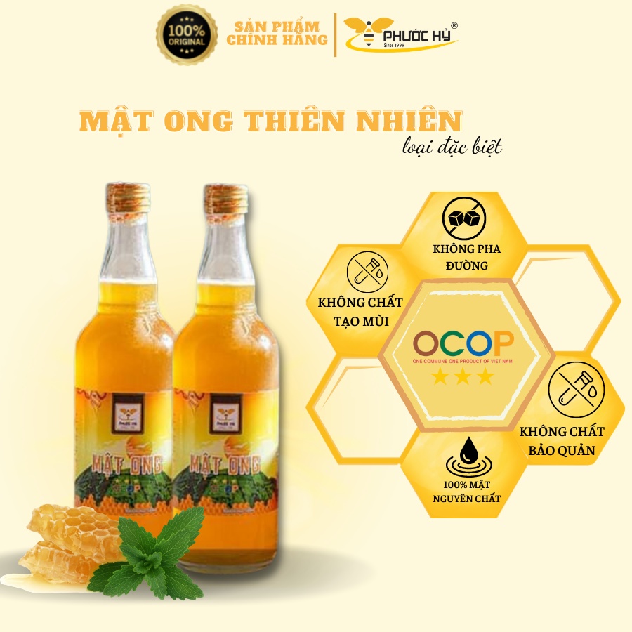 1 thùng mật ong 6 lít nguyên chất PHước HỶ