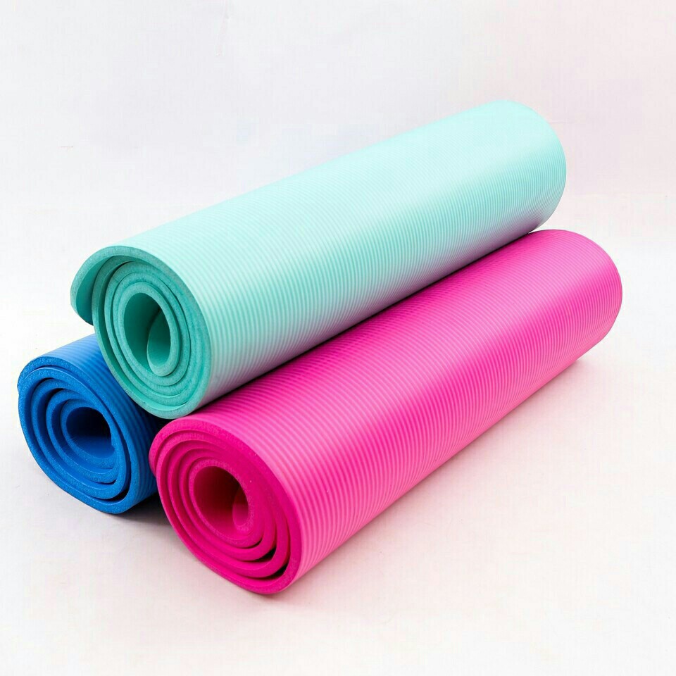 Thảm tập yoga Pohanu thảm tập thể thao tại nhà chống trơn trượt 10mm cao cấp T10