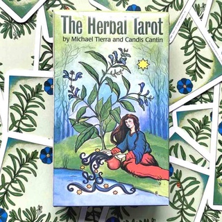In stock🇻🇳The Herbal Tarot Cards Deck Games English card