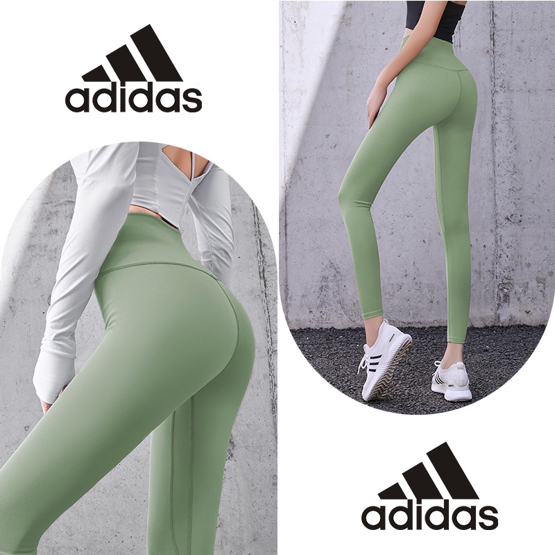 Quần Legging Thể Thao adidas Lưng Cao Co Giãn Ôm Dáng Thiết Kế Gợi Cảm Cho Nữ
