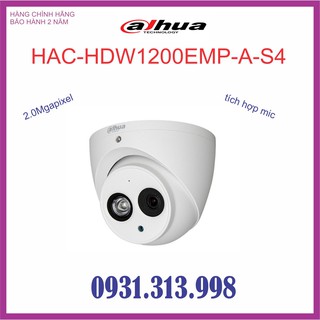 Camera HDCVI HAC-HDW1200EMP-A-S5 tích hợp mic