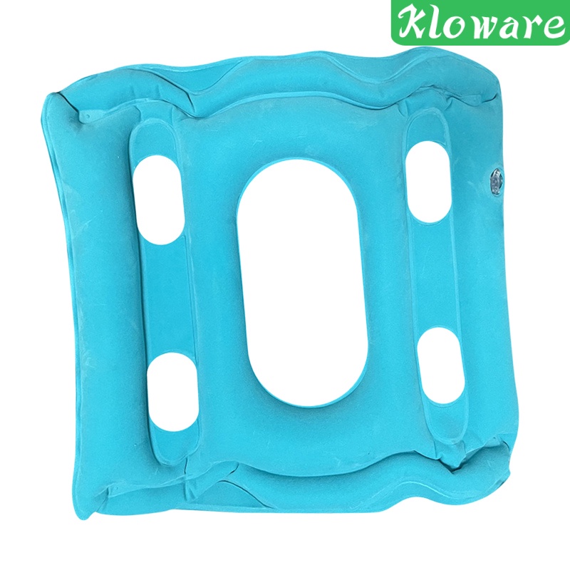 [KLOWARE]Square Air Inflatable Seat Cushion Pain Relief for Office Home Seat