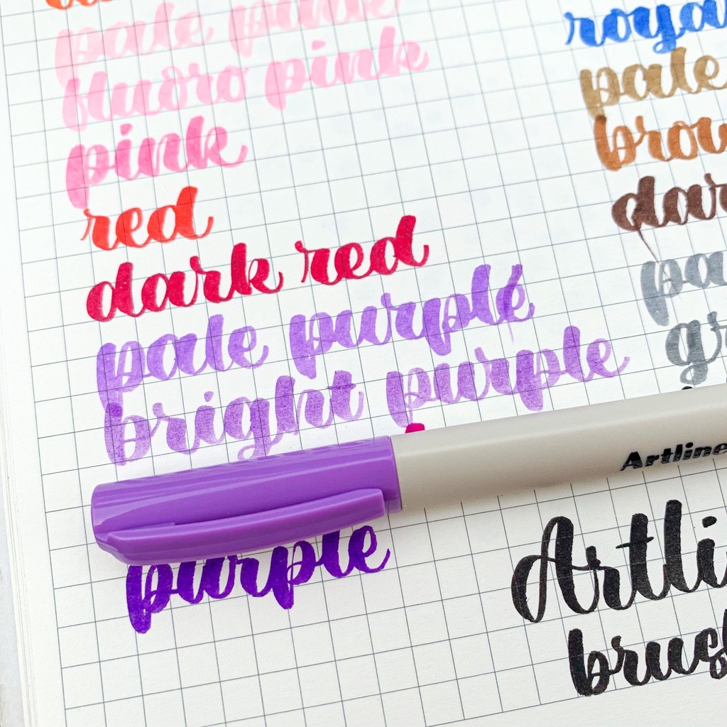 Bút Lông Đầu Cọ Vẽ Artline Supreme Brush EPFS-F