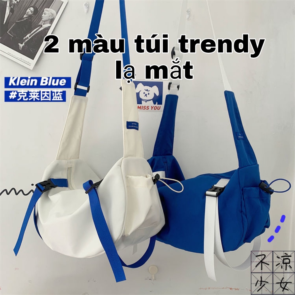 Túi Đeo Chéo Nam Nữ E'mer Chống Thấm Nước Thời Trang Hàn Quốc Phong Cách Unisex 700