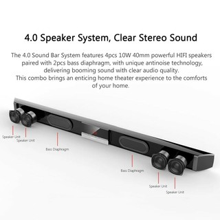 Loa SR1000 PLUS  Bluetooth 4.0 dùng cho Tivi Smart (Hàng Nhập Khẩu)