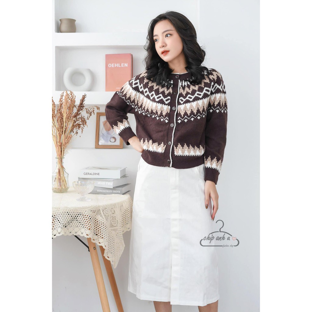 ÁO LEN HỌA TIẾT CDG2601 CDG HỌA TIẾT