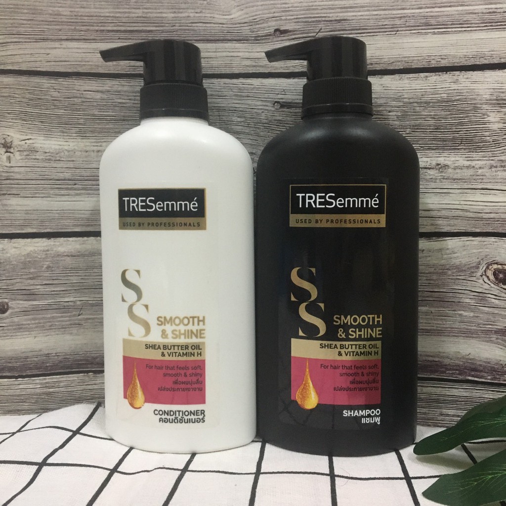 [Hàng chuẩn] Combo dầu gội , dầu xả, Tresemme Thái Lan 450ml các màu