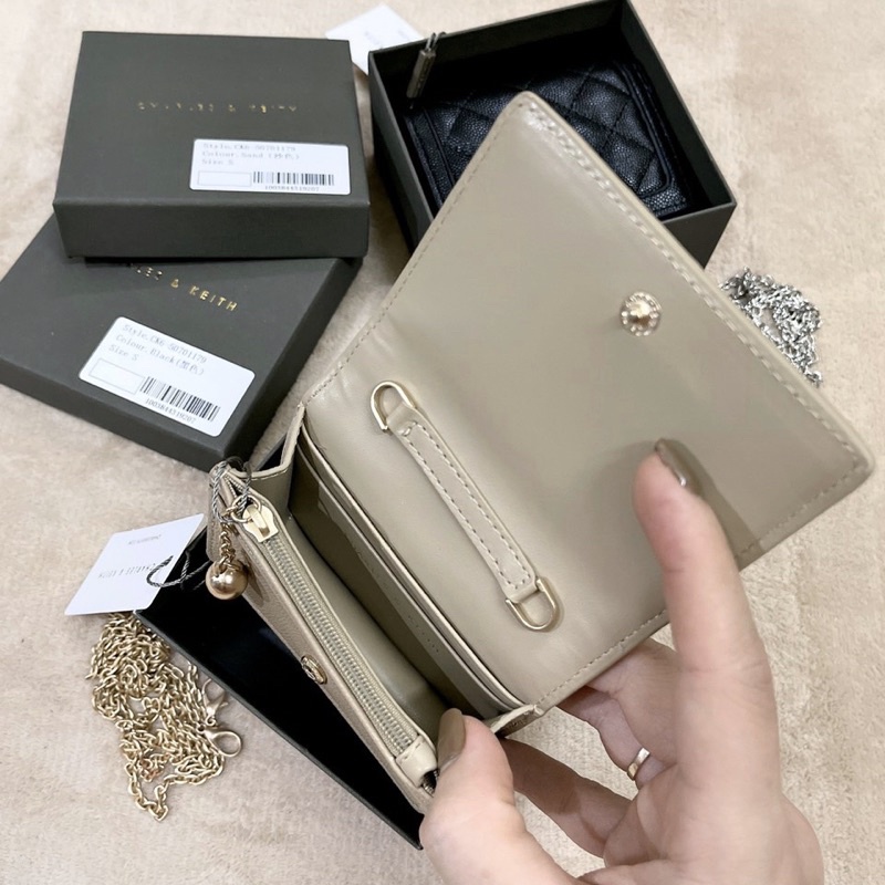 Ví cê kaaa bản mini zize 10cm dây đeo chéo chuẩn loại 1 ( có hộp)