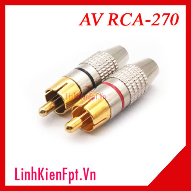 Jack hoa sen av rca-270 (1 cặp)