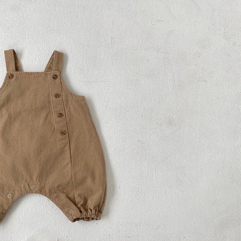 Quần Yếm Thời Trang Xuân Thu Phong Cách Hàn Quốc Dễ Thương Cho Bé