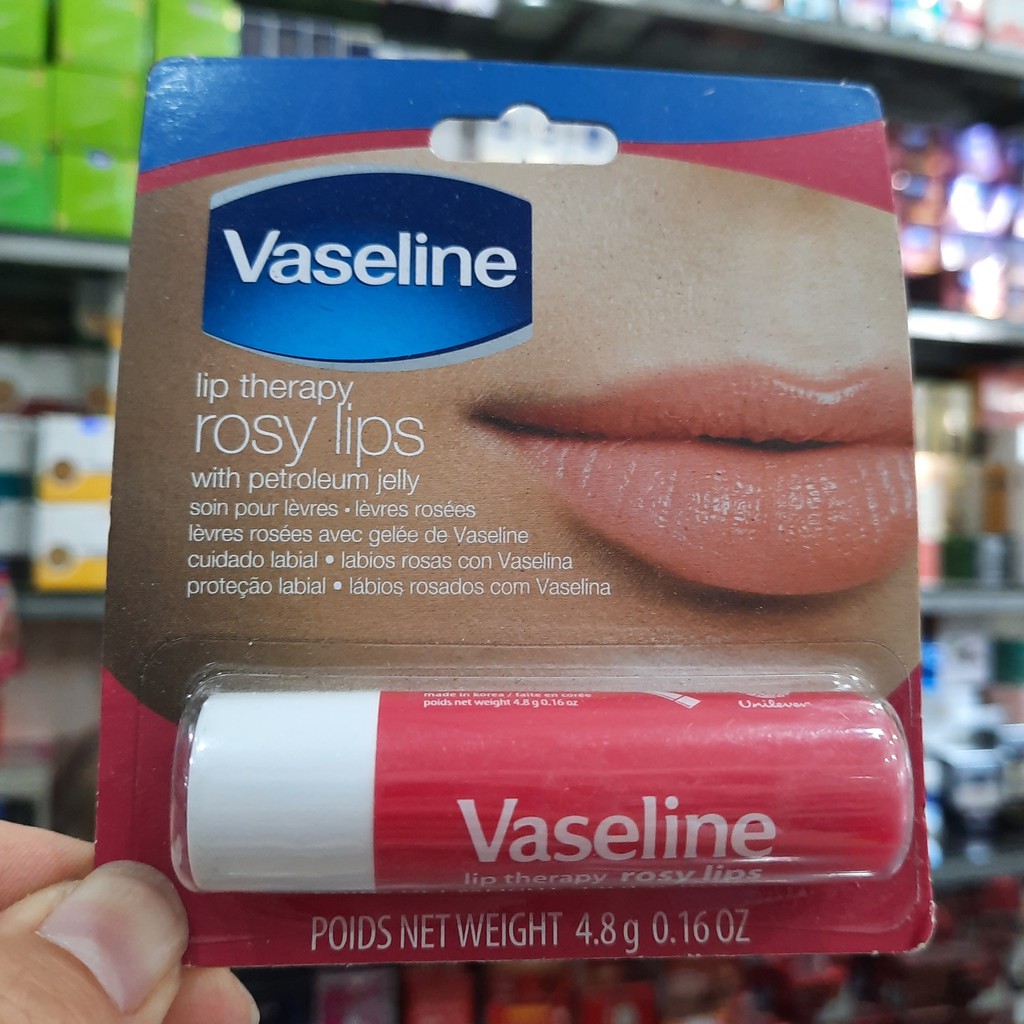 Son dưỡng Vaseline Lip Therapy #RosyLips (dạng thỏi, 4.8g)