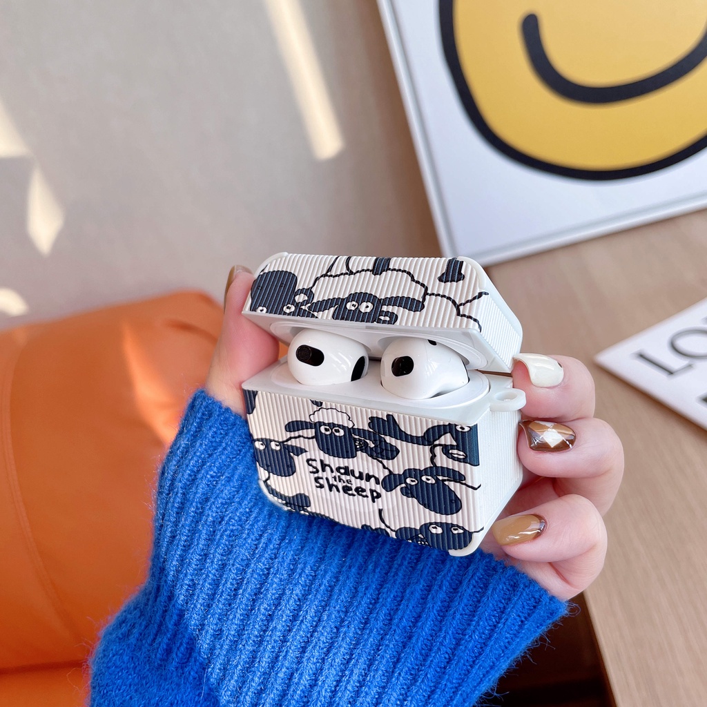 Vỏ Bảo Vệ Hộp Đựng Tai Nghe compatible AirPods 3 2 3rd) Äang Air 3