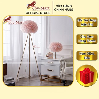 Đèn Cây Đứng Lông Vũ Hồng  ♥️JOYMART♥️ Đèn Sàn Đứng Hiện Đại - Đèn Trang Trí Phòng Ngủ Dễ Thương ML3889 Mới Nhất 2021