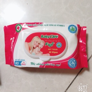 khăn ướt baby care fuji