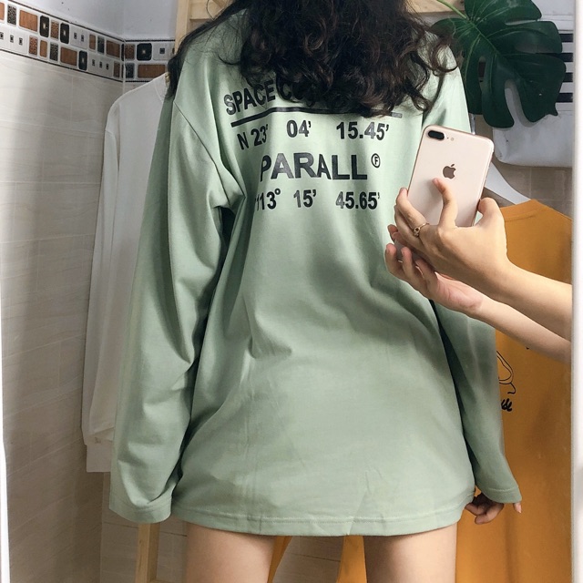 [TẶNG QUÀ] Áo Thun Tay Dài Thu Đông 💝 Unisex Nam Nữ Phong Cách Hàn Quốc Ulzzang 💝 PARALL | BigBuy360 - bigbuy360.vn