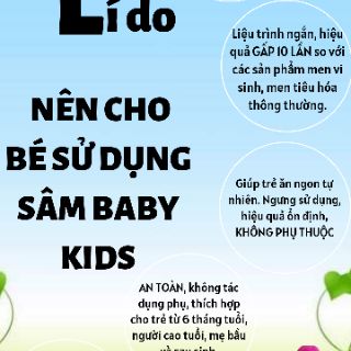 Sâm Baby Kids_G-VY [tặng Son]