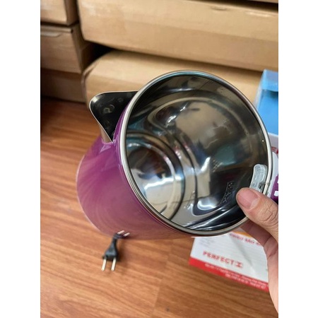 Ấm đun siêu tốc 2 lớp Inox 304 Perfect 2L2- Hàng chính hãng
