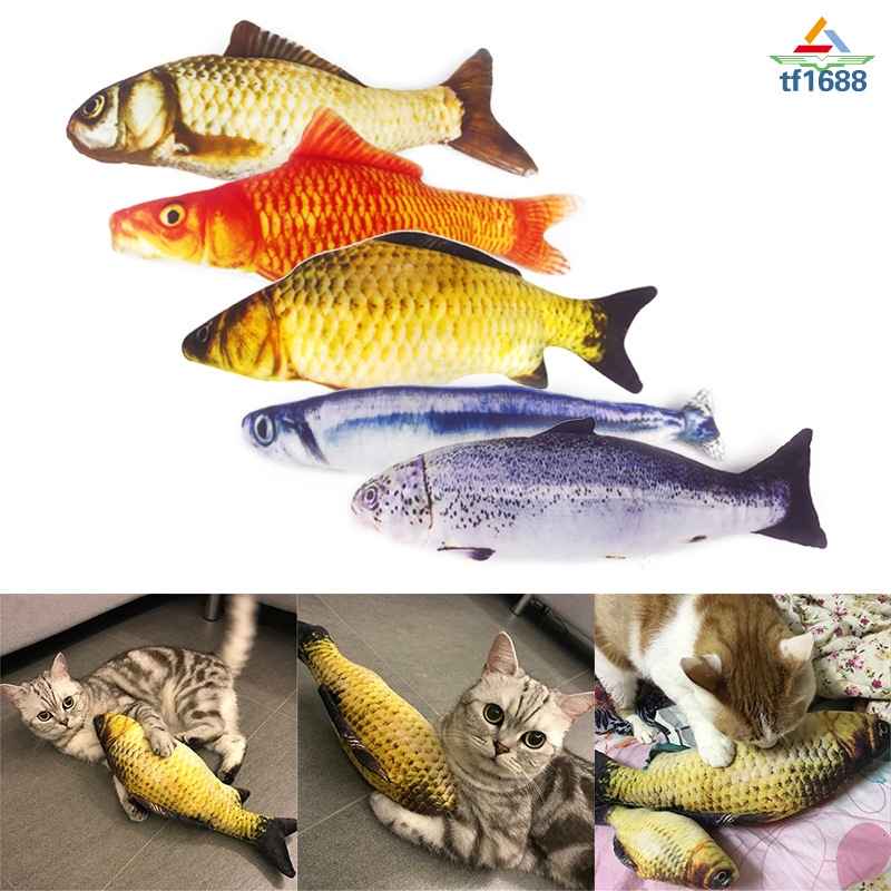 Cá Nhồi Bông Mềm Cho Mèo