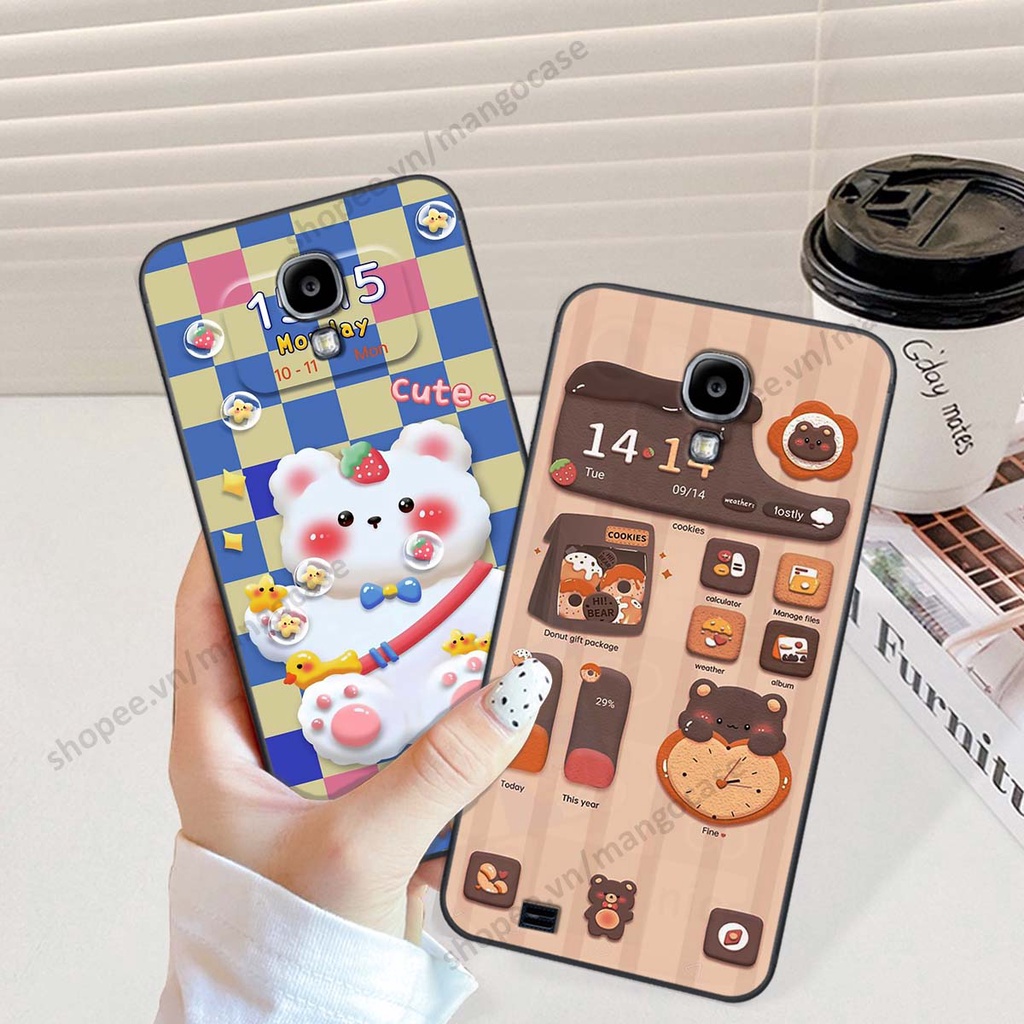 Ốp lưng Samsung S4 / S5 hình gấu, thỏ, đồng hồ cute dễ thương