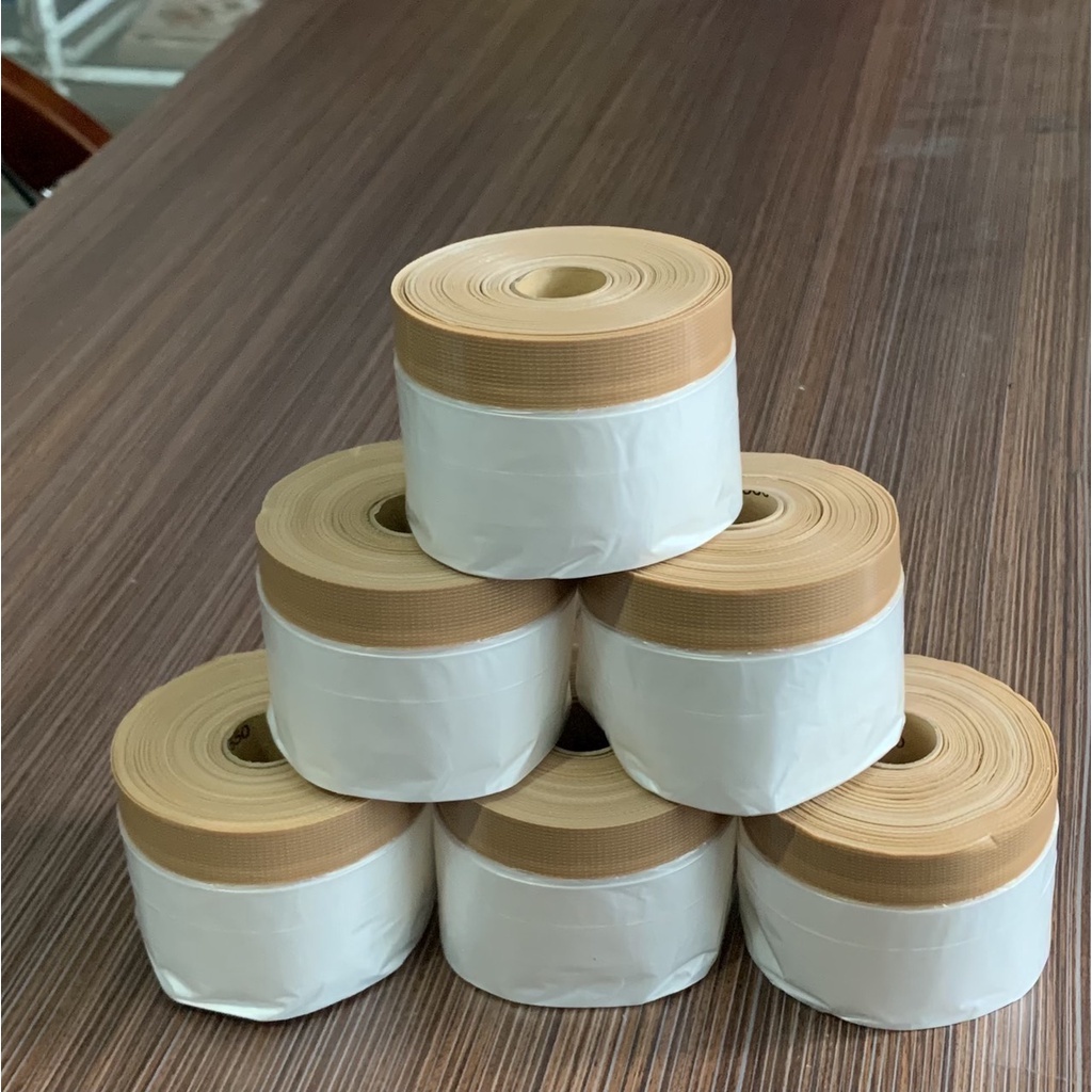 Băng Keo Nilon Chắn Bụi , Chắn Sơn Và Các Vật Dụng Cần Che Chắn... Kích Cỡ 55Cm X 25M