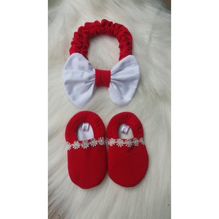 Combo giày vải + băng đô