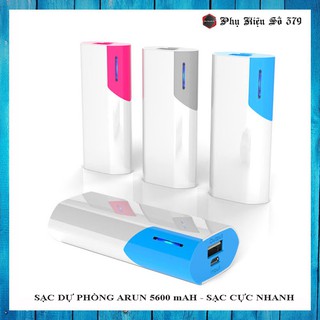 [Rẻ Vô Địch] PIN SẠC DỰ PHÒNG ARUN 5600 mAh - SẠC SIÊU TỐC ĐỘ