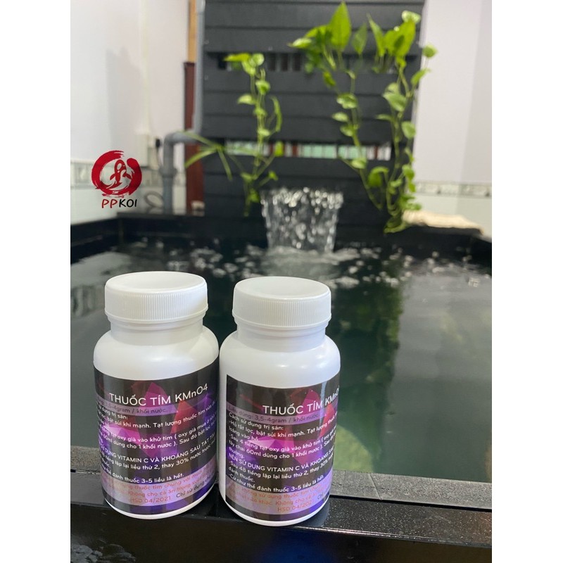 Dụng dịch tím trị bệnh sán cá (100gram)